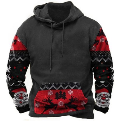 Kolorowa i Wygodna Bluza z Kapturem Streetwear z Nadrukiem