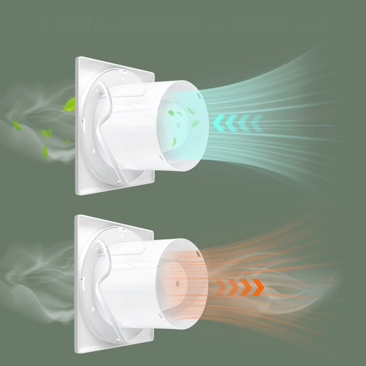 Odwracalny Wentylator Ścienny z Pilotem i Jonizatorem