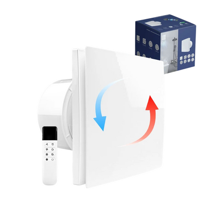 Ventilateur Murale Réversible avec Télécommande et Ioniseur - Marcherelle