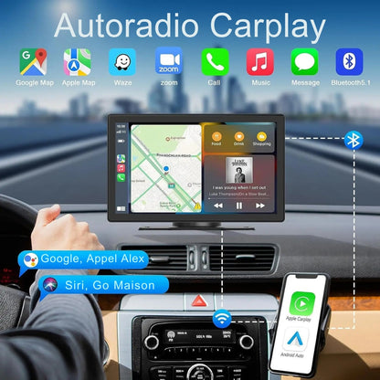 Radio Samochodowe Android Carplay z Ekranem Dotykowym