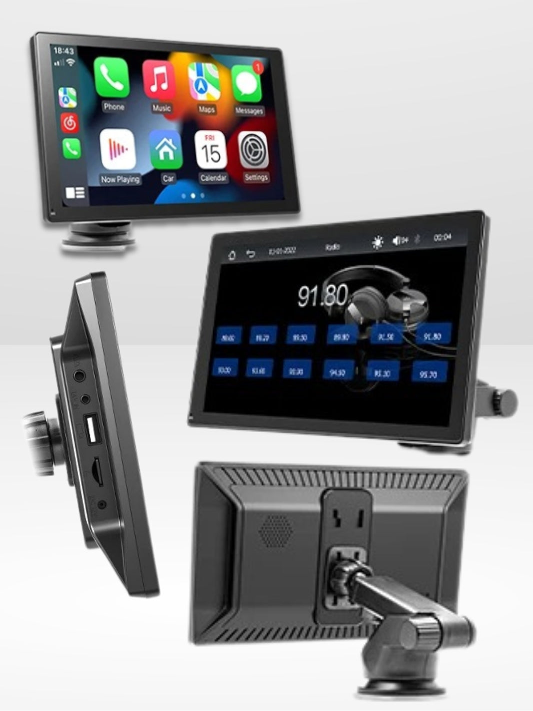 Radio Samochodowe Android Carplay z Ekranem Dotykowym