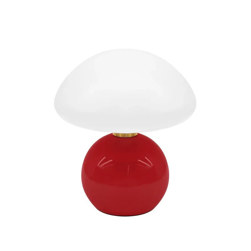 Elegancka lampka nocna ze szkła