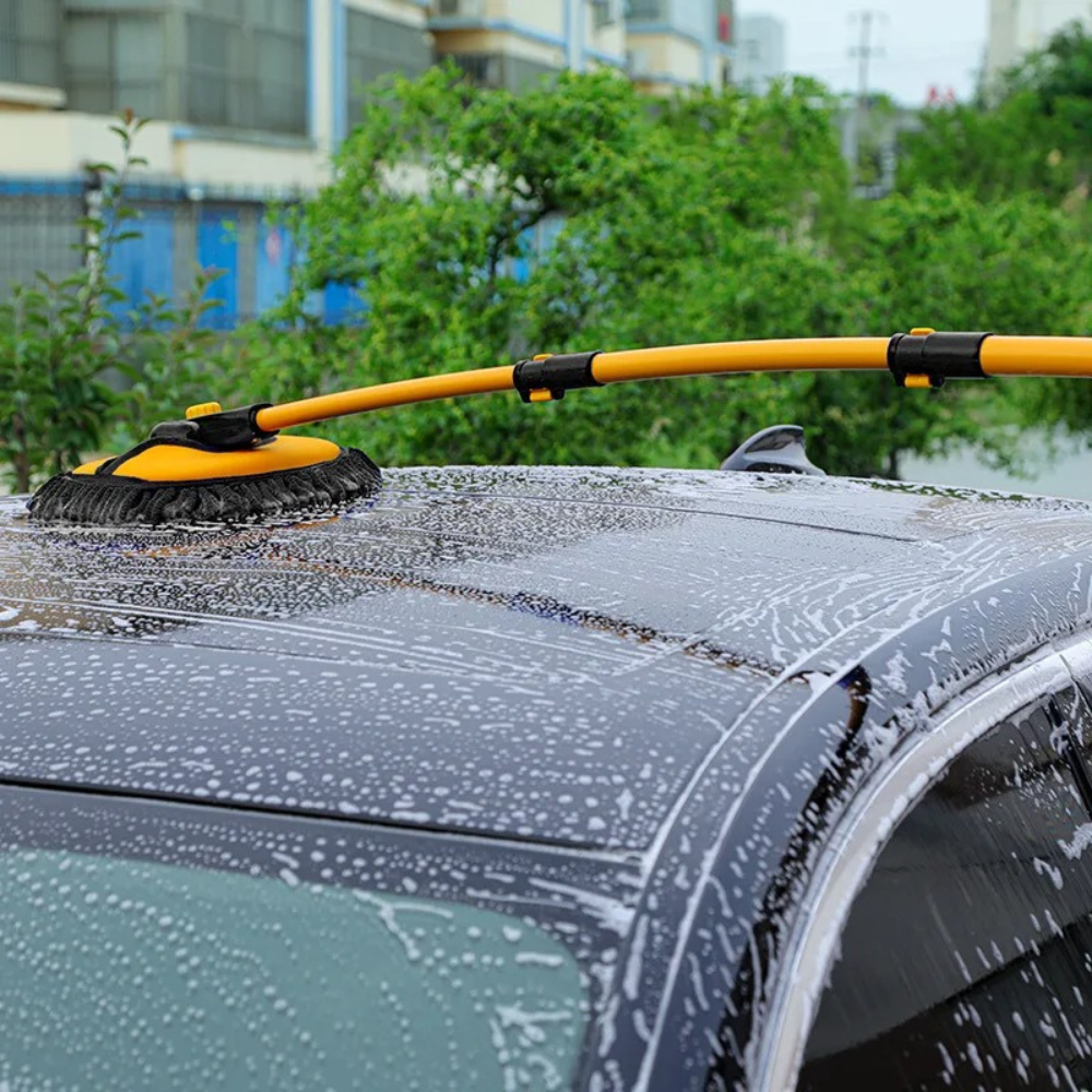 Telescopowa i miękka szczotka do czyszczenia samochodu