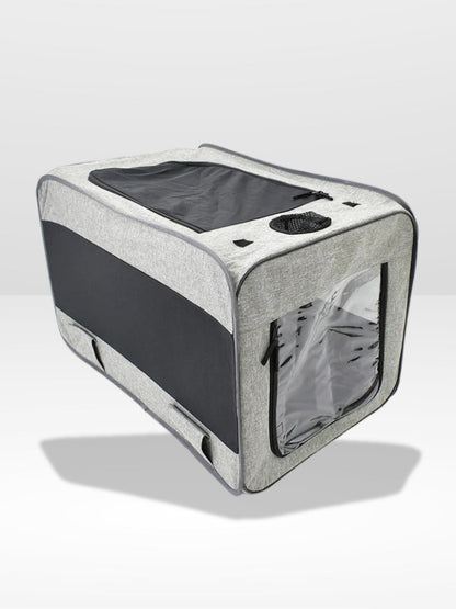 Lekka i bezpieczna klatka transportowa dla psa do samochodu