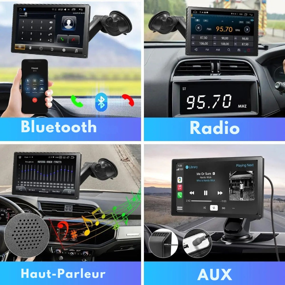 Radio Samochodowe Android Carplay z Ekranem Dotykowym