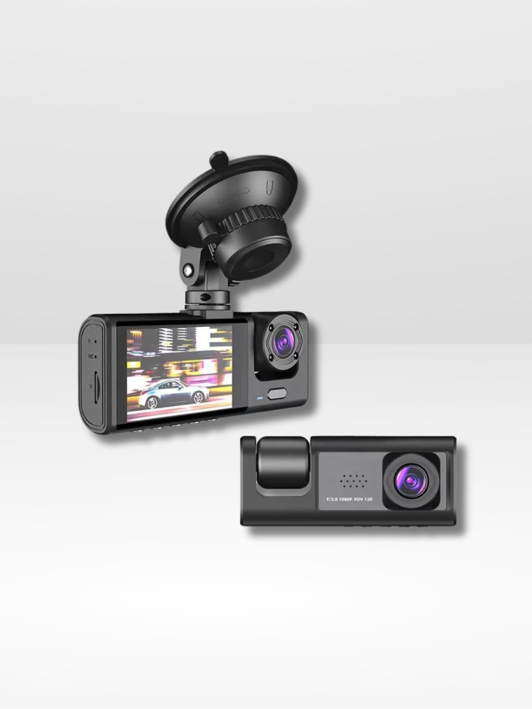 Podwójny System Kamer Samochodowych Przód/Tył Full HD