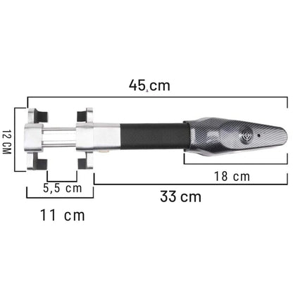 Pałka bezpieczeństwa z alarmem antykradzieżowym do samochodu