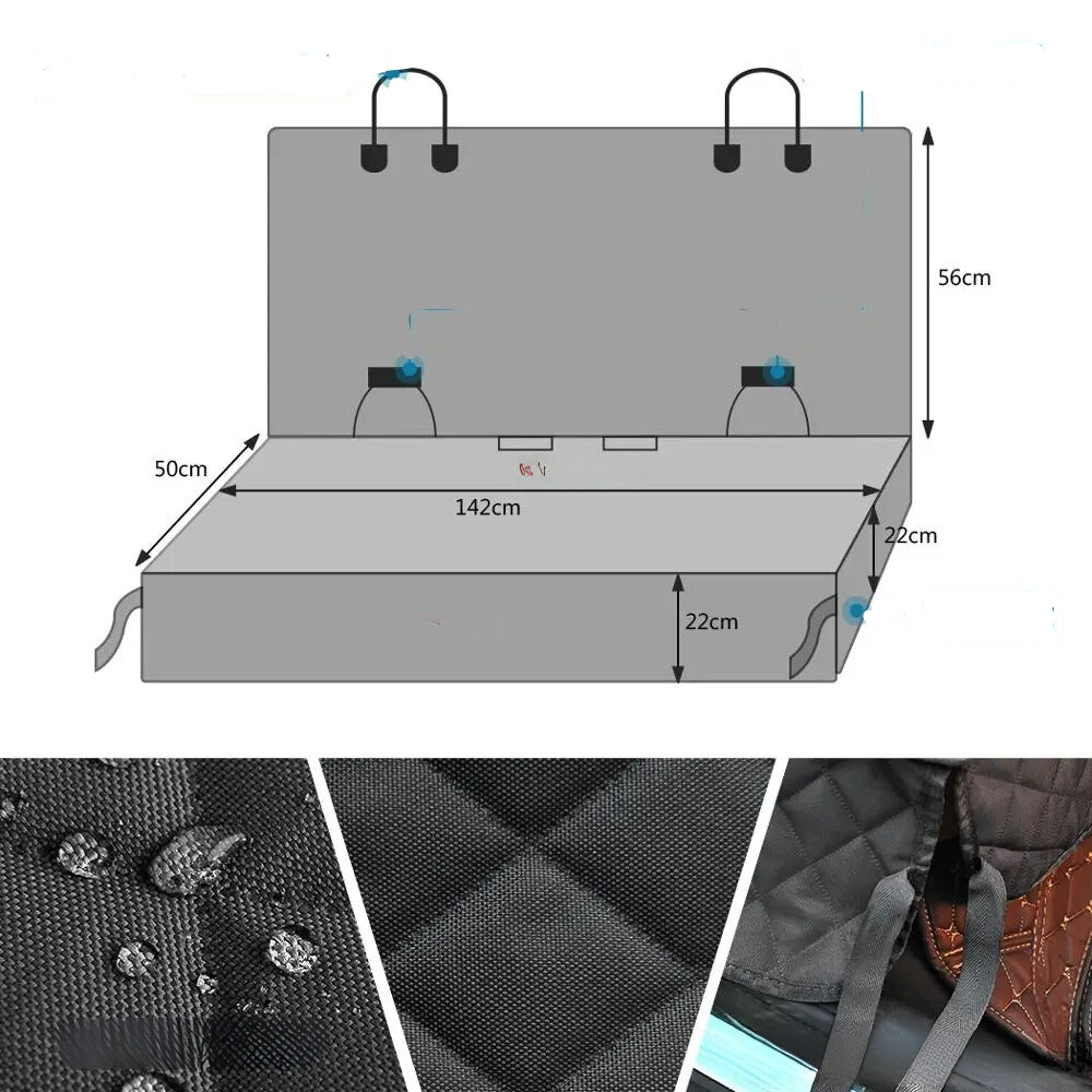 Pokrowiec na Samochód dla Psa – Komfort i Ochrona