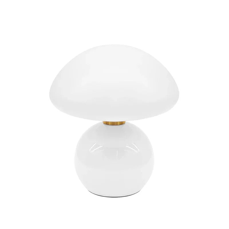 Elegancka lampka nocna ze szkła