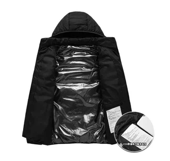 Elektryczna Kamizelka Ogrzewająca z 21 Strefami Ciepła