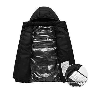 Elektryczna Kamizelka Ogrzewająca z 21 Strefami Ciepła