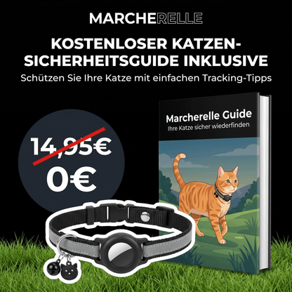 Macherelle™ – obroża GPS dla kota bez abonamentu | Kompatybilna z iOS i Android