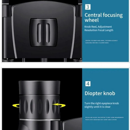 Marcherelle™ – Lornetka dalekiego zasięgu 900x25 z optyką Bak4 o wysokiej przejrzystości