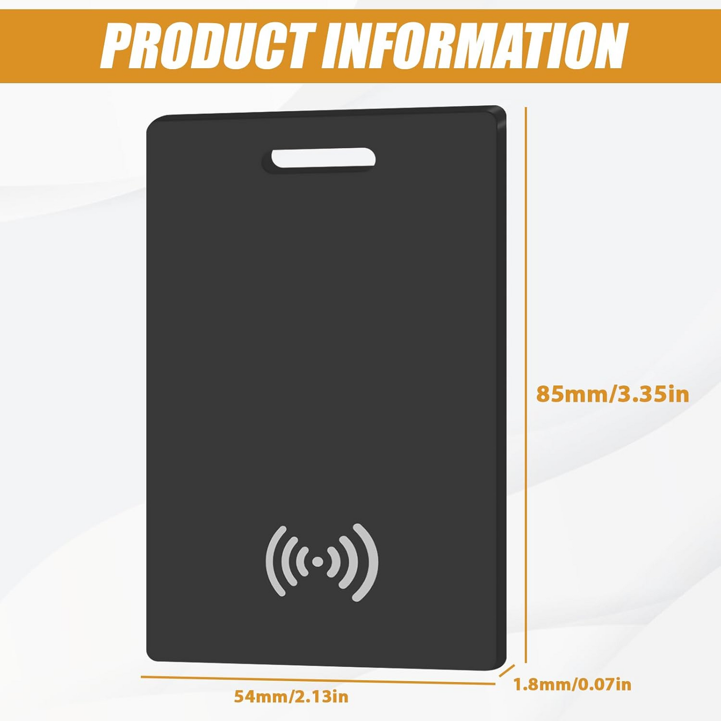 Marcherelle™ – Ładowalna Karta Śledzenia Portfela, Kompatybilna z Apple Find My