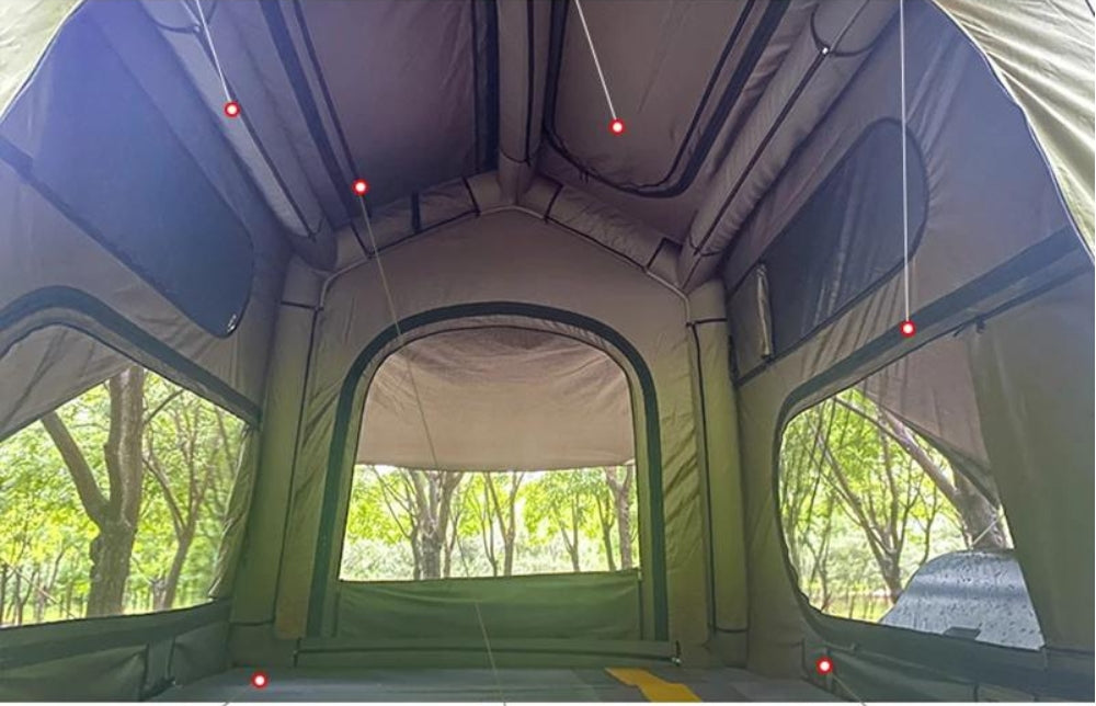 Samonośny namiot dachowy do samochodu