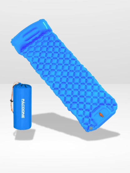 Lekki i wygodny dmuchany materac kempingowy