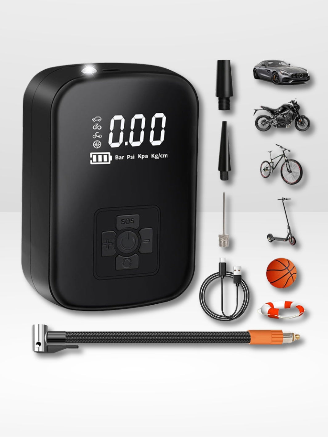 Przenośna Bezprzewodowa Kompresor Powietrza z Akumulatorem