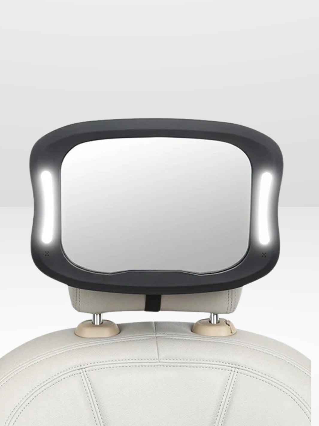 Lusterko do Monitorowania Niemowlaka w Samochodzie z LED