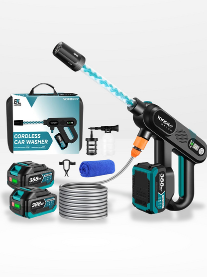 Przenośna myjka wysokociśnieniowa 220 barów, mocna 5 w 1