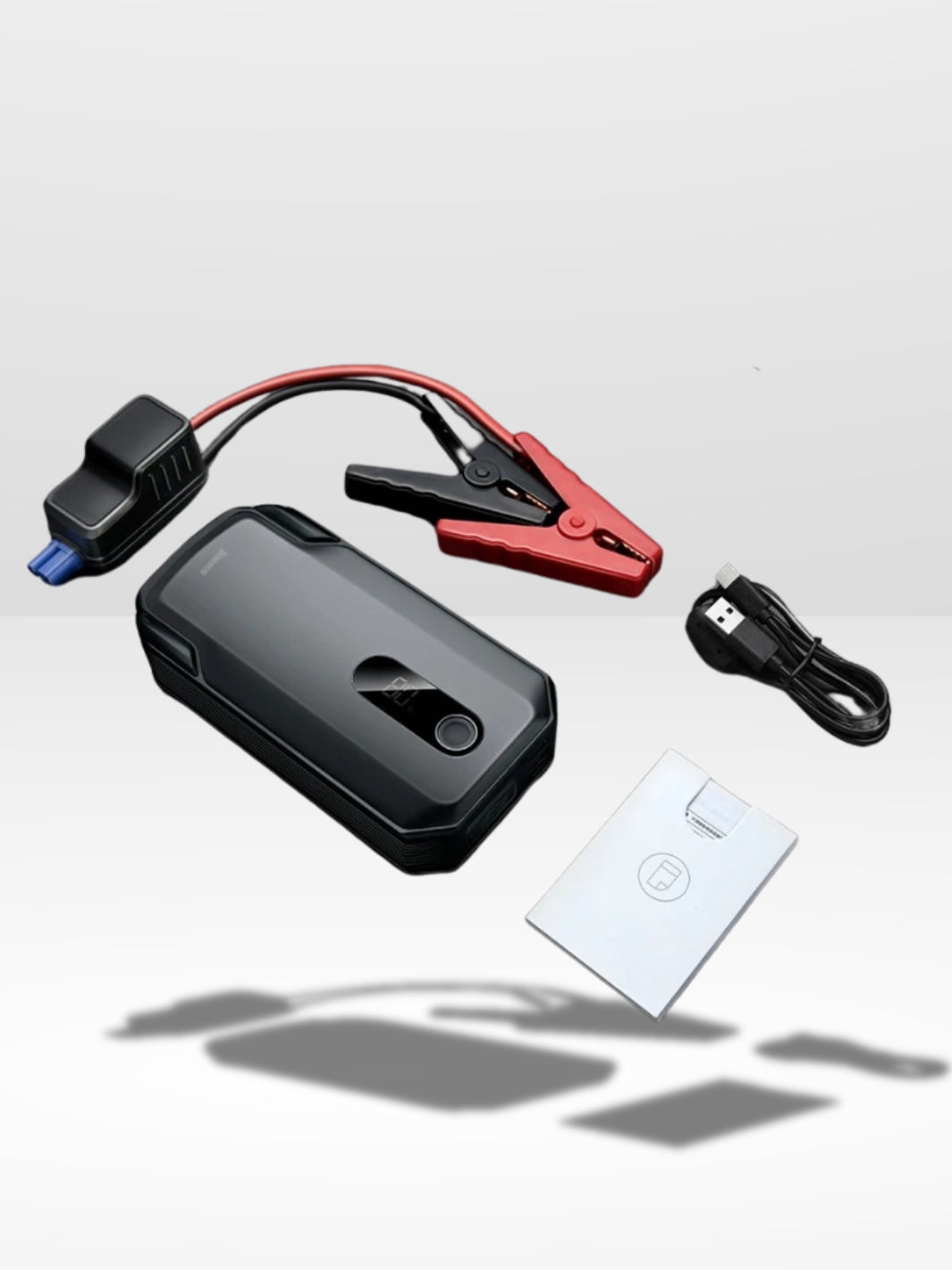 Przenośny, wielofunkcyjny booster akumulatora