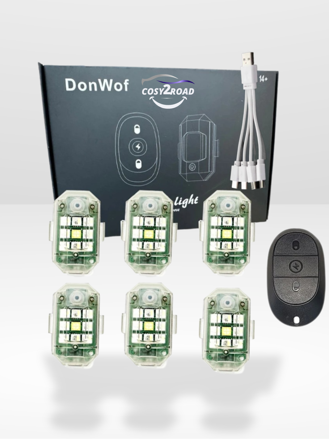 Lampka stroboskopowa LED do pojazdu