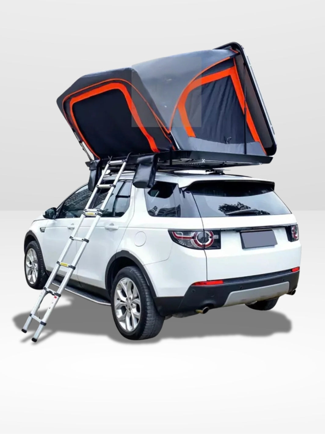 Namiot Dachowy dla 2 Osób do Samochodu z Twardym Zamknięciem