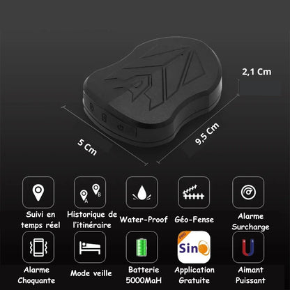 Lokalizator GPS do samochodu 4G z długim czasem pracy baterii